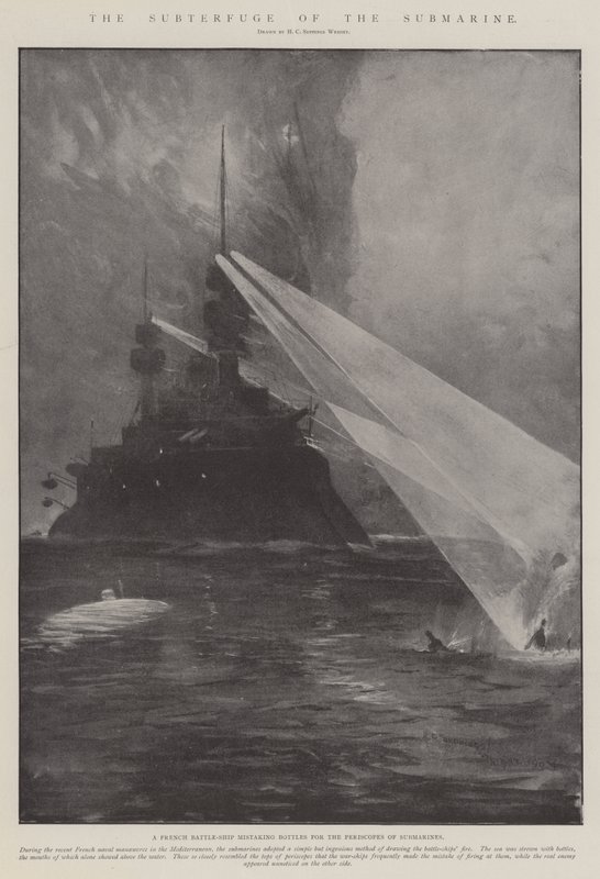 De List van de Onderzeeër door Henry Charles Seppings Wright