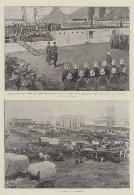 De Transvaal Crisis door Henry Charles Seppings Wright