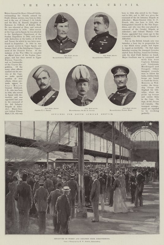 De Transvaal Crisis door Henry Charles Seppings Wright