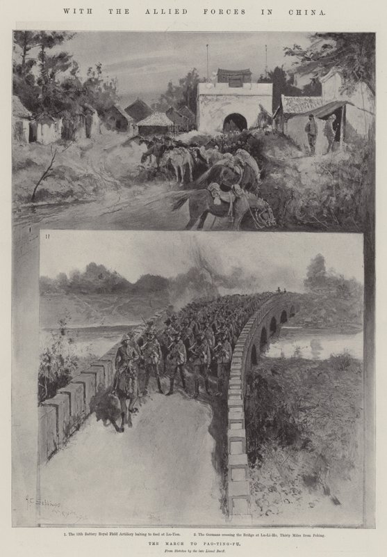 Met de Geallieerde Troepen in China door Henry Charles Seppings Wright