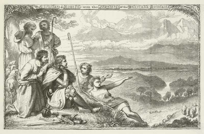 Illustratie voor The Pilgrim