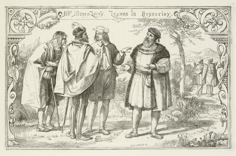Illustratie voor De Christenreis van John Bunyan door Henry Courtney Selous