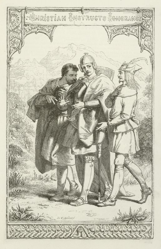 Illustratie voor The Pilgrim