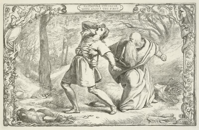 Illustratie voor The Pilgrim