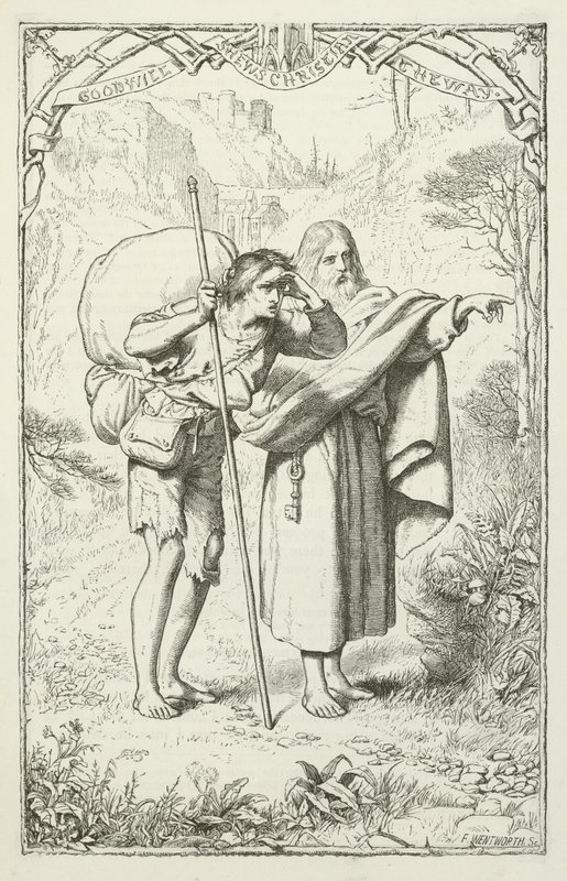 Illustratie voor The Pilgrim