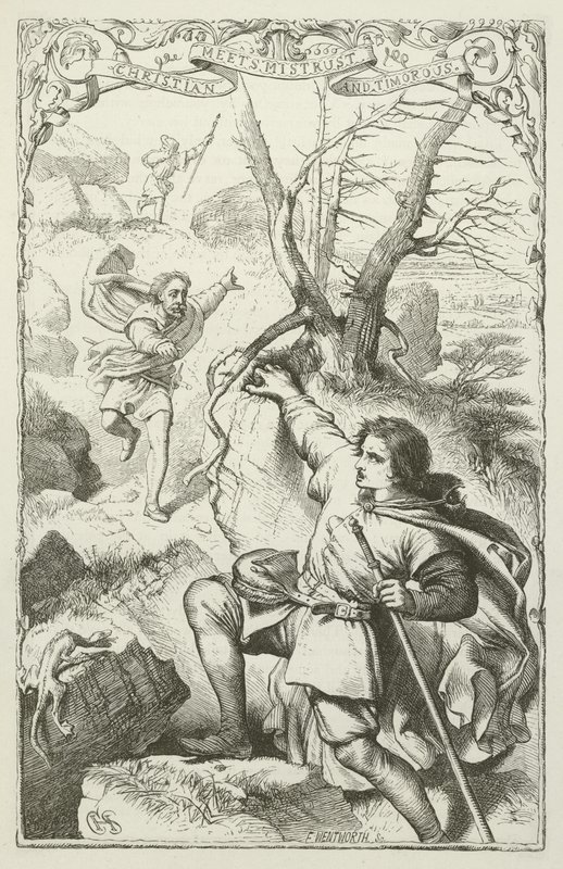 Illustratie voor The Pilgrim