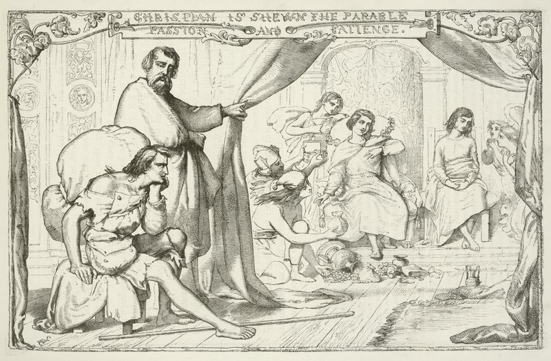 Illustratie voor De Pelgrimsreis van John Bunyan door Henry Courtney Selous
