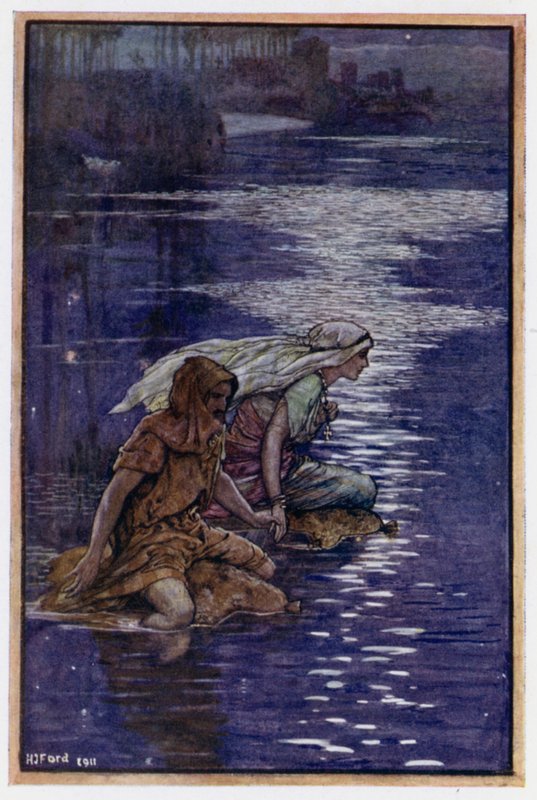 De rivier oversteken door Henry Justice Ford