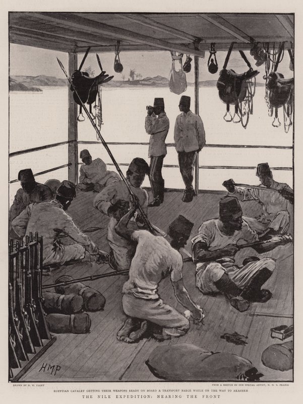 De Nijl Expeditie, naderend het Front door Henry Marriott Paget