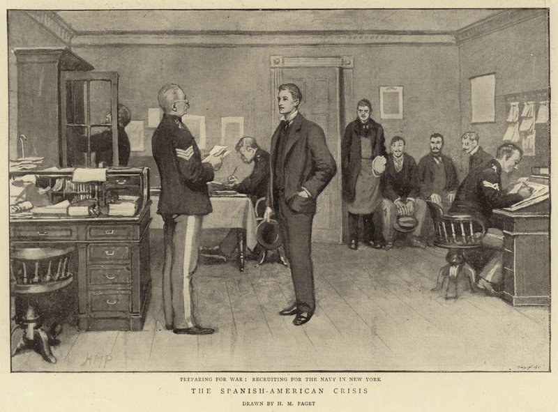 De Spaans-Amerikaanse crisis door Henry Marriott Paget