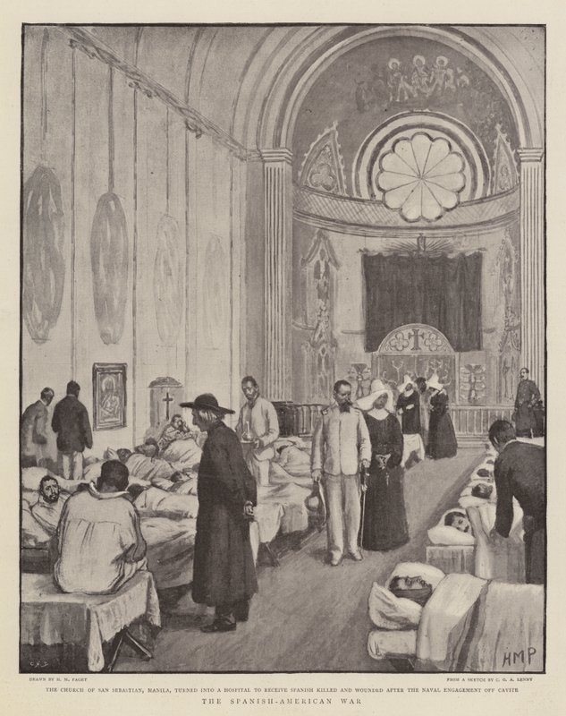 De Spaans-Amerikaanse Oorlog door Henry Marriott Paget