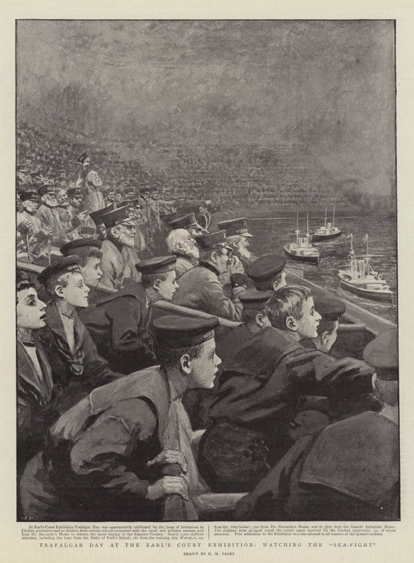 Trafalgar Day bij de Earl