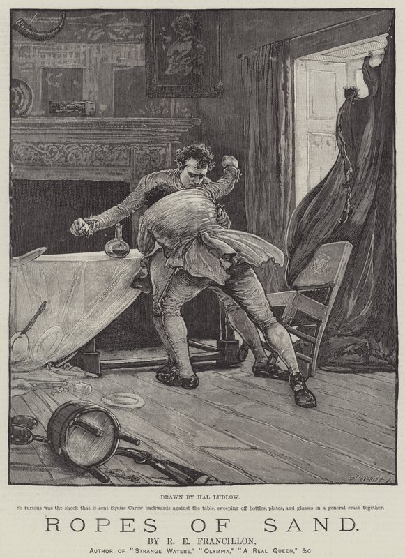 Touwen van zand, door R E Francillon door Henry Stephen Ludlow