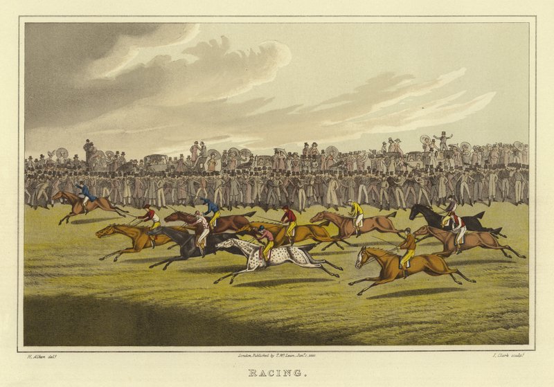 Racen door Henry Thomas Alken