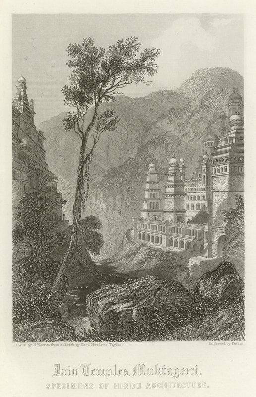 Jain tempels, Muktagerri, India door Henry Warren