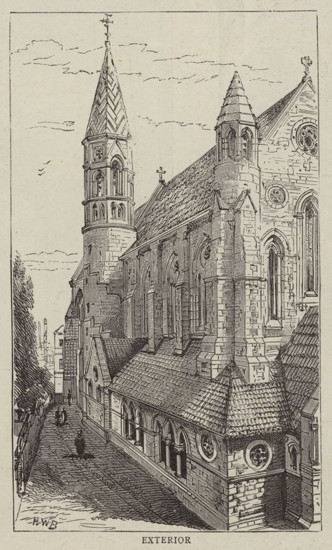 De Krim-gedachteniskerk door Henry William Brewer