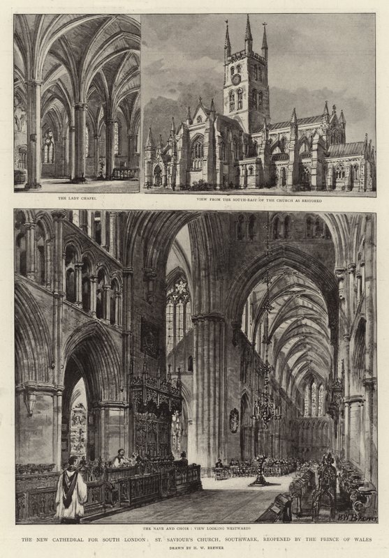 De nieuwe kathedraal voor Zuid-Londen, St Saviour
