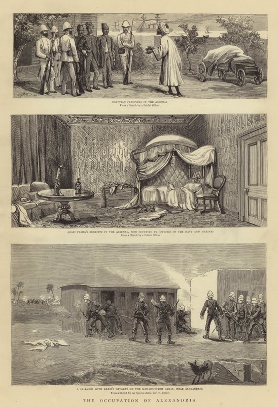 De Bezetting van Alexandrië door Henry William Brewer