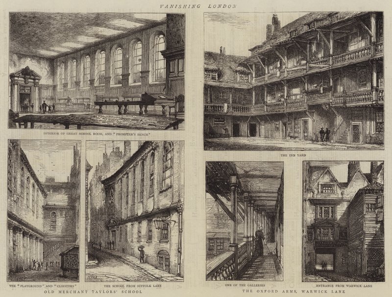 Verdwijnend Londen door Henry William Brewer