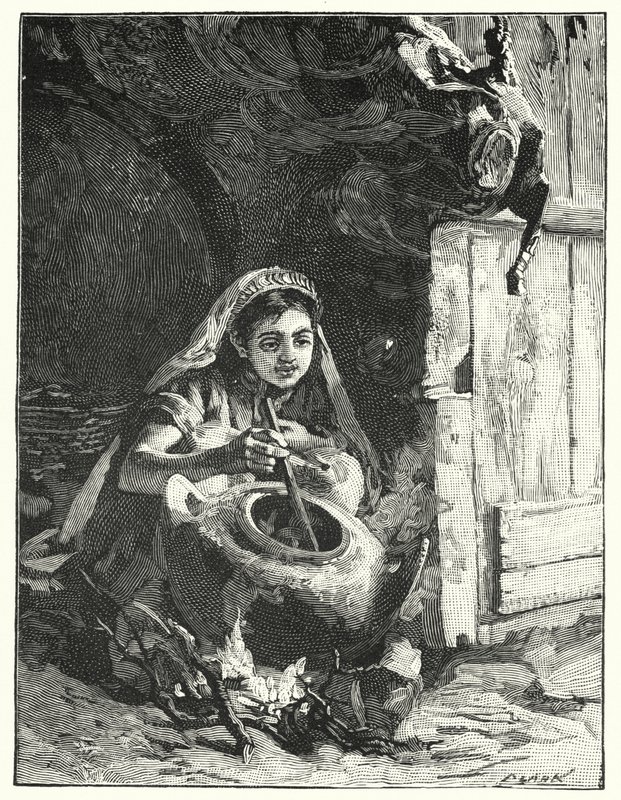 Een kokende pot of ketel door Henry Andrew Harper