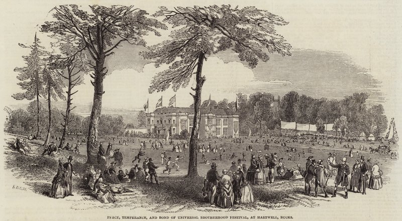 Vrede, Gematigdheid en Verbond van Universele Broederschap Festival, in Hartwell, Bucks door Henry Anelay