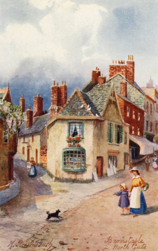 Noordpoort, Barnstaple door Henry B. (after) Wimbush