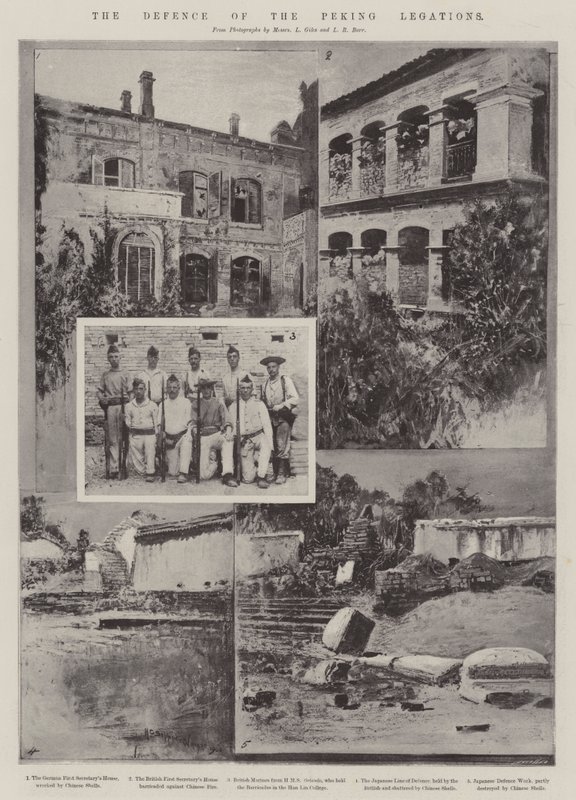 De Verdediging van de Peking Legaties door Henry Charles Seppings Wright