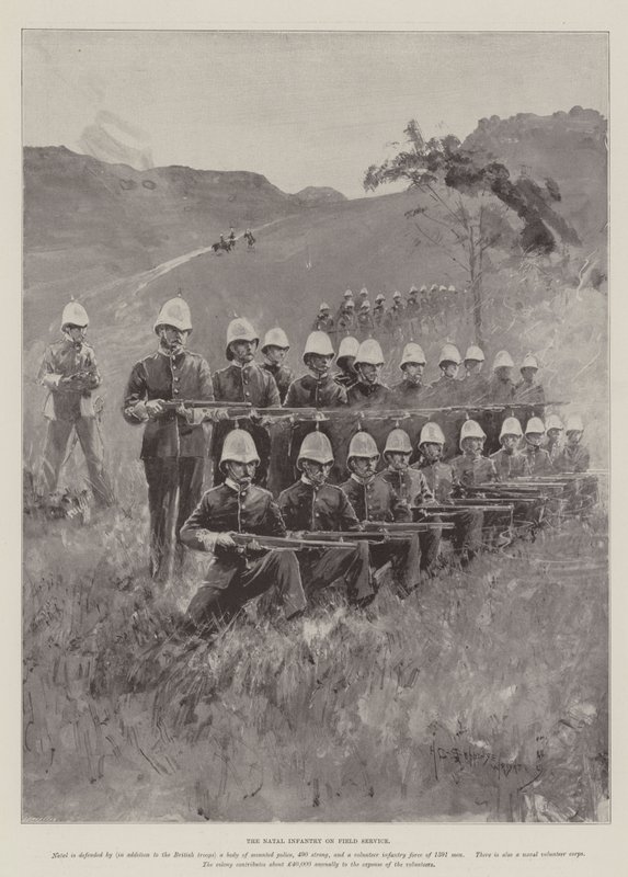 De Natal Infanterie op Veldtocht door Henry Charles Seppings Wright