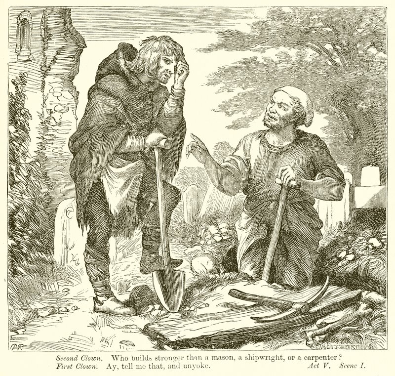 Hamlet door Henry Courtney Selous