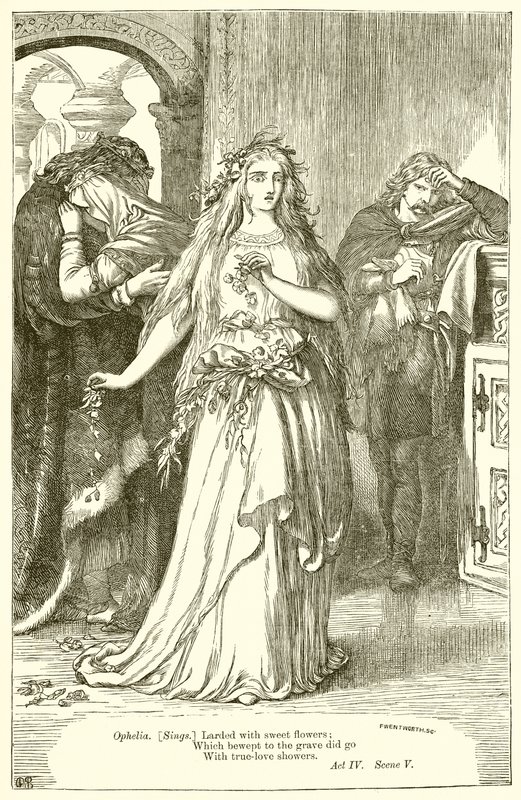 Hamlet door Henry Courtney Selous
