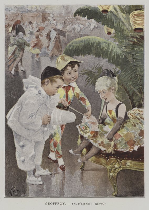 Kinderbal door Henri Jules Jean Geoffroy