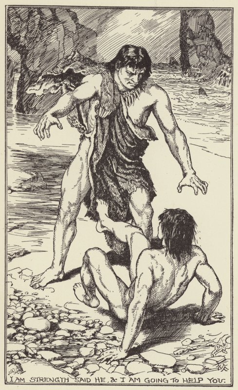 Ik ben kracht zei hij, en ik ga je helpen door Henry Justice Ford