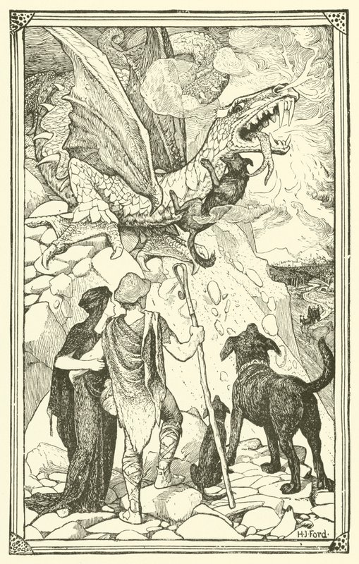 De drie honden door Henry Justice Ford