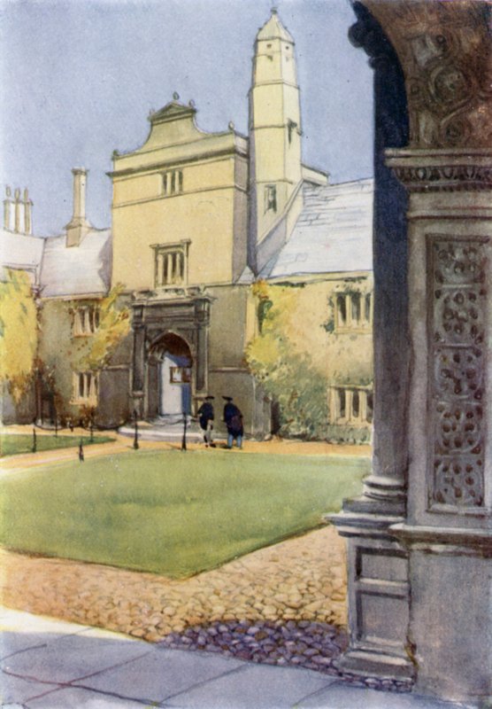 De Poort van Deugd, Gonville en Caius College door Henry Morley