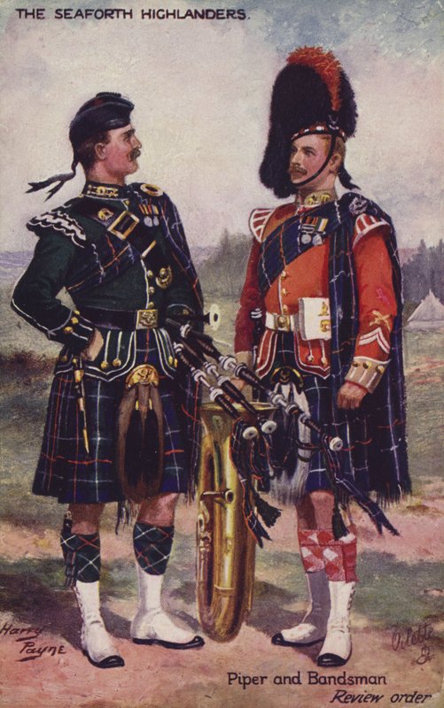 De Seaforth Highlanders door Henry Payne