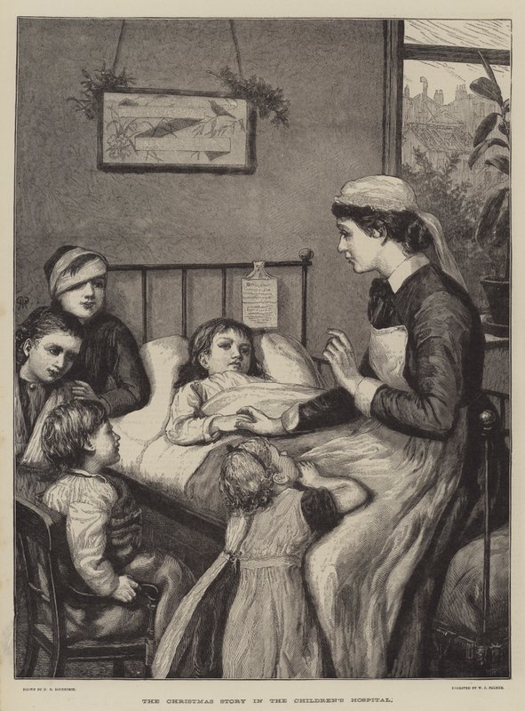 Het Kerstverhaal in het Kinderziekenhuis door Henry Robert Robertson