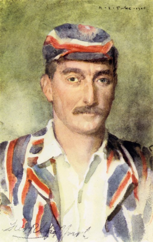 Frederick Robert "Fred" Spofforth, De Demon Bowler door Henry Scott Tuke