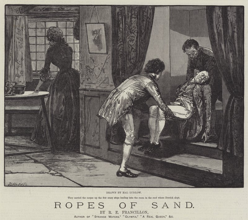 Touwen van zand, door R E Francillon door Henry Stephen Ludlow
