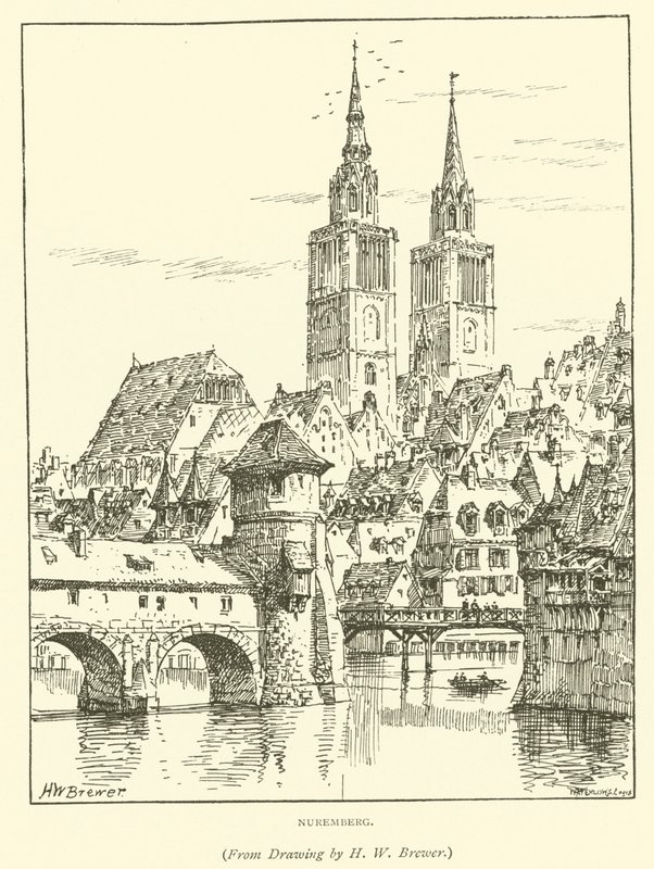Neurenberg door Henry William Brewer