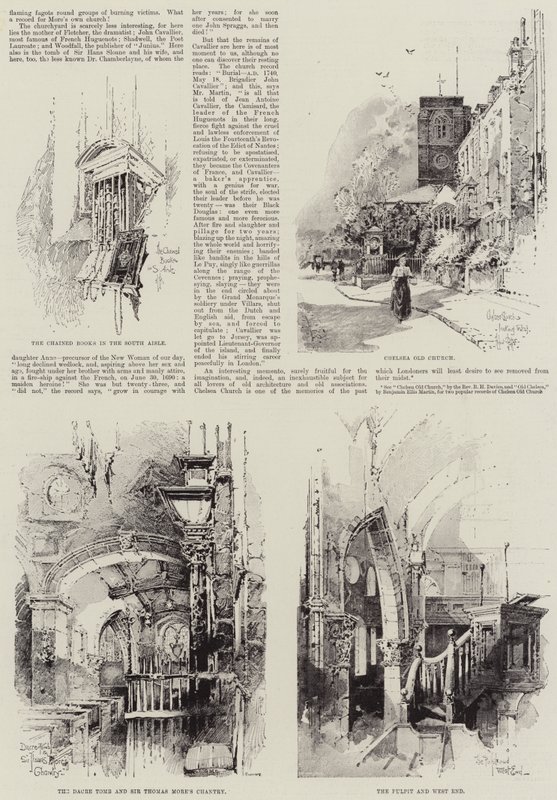 Chelsea Old Church door Herbert Railton