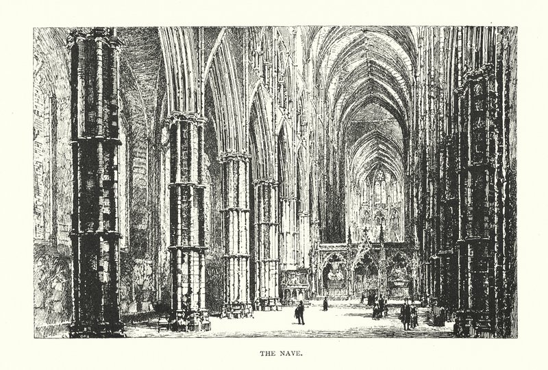 Het interieur van het schip door Herbert (after) Railton
