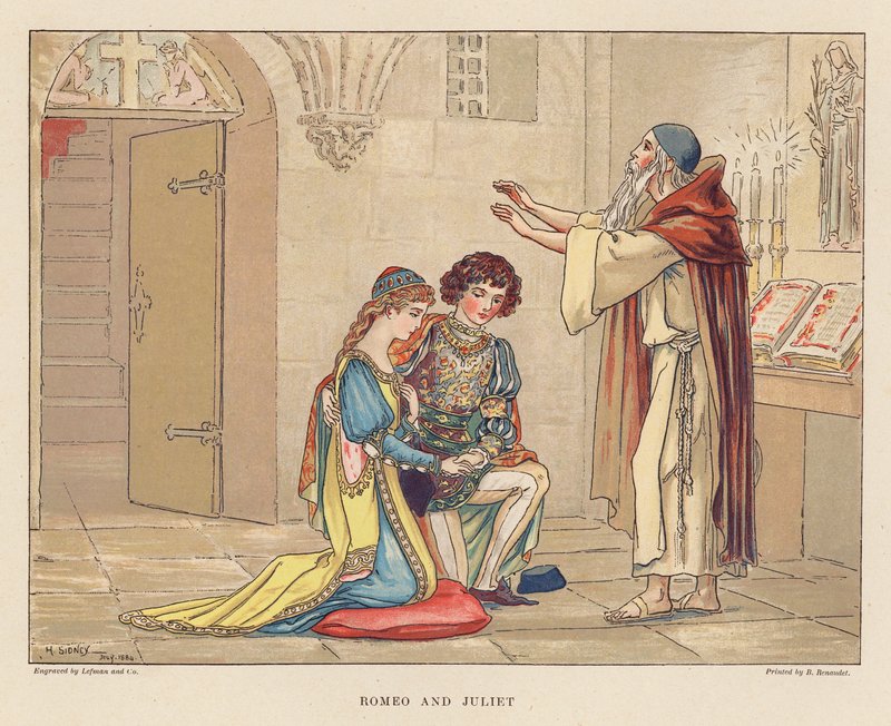 Shakespeare voor de jeugd: Romeo en Julia door Herbert (after) Sidney