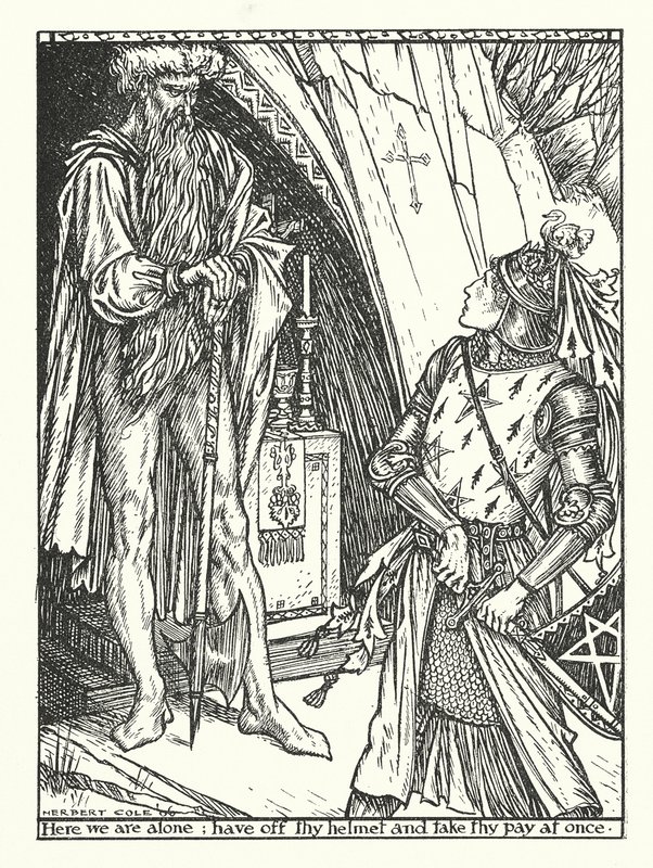 De Groene Ridder door Herbert Cole