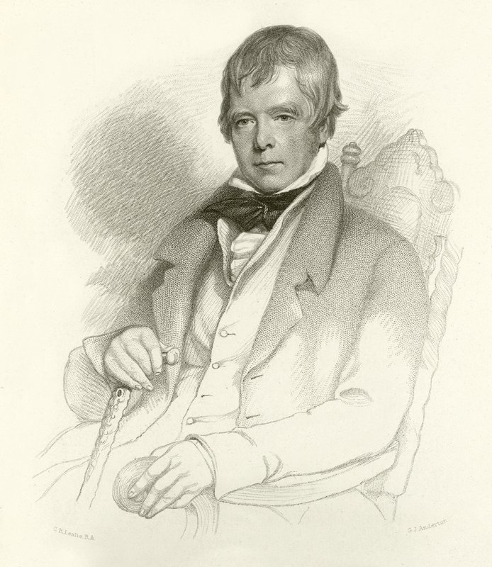 Sir Walter Scott door Herbert Gustave Schmalz