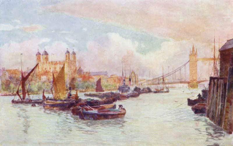 De Toren en de Bovenste Poel door Herbert Menzies (after) Marshall