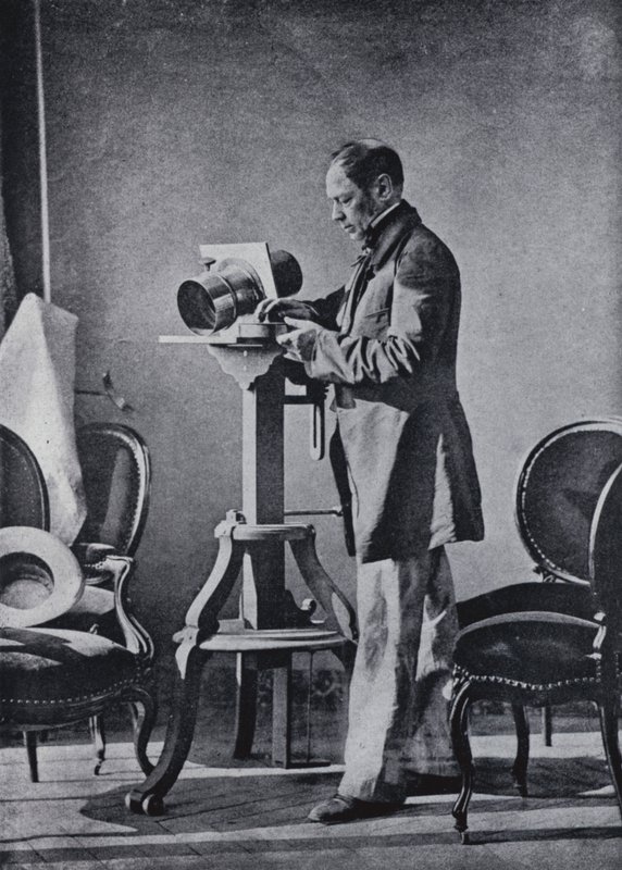 Portret van Hippolyte Bayard, door hemzelf genomen door Hippolyte Bayard