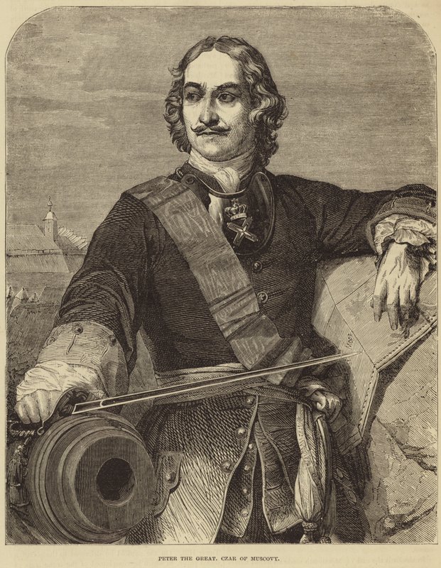 Peter de Grote door Hippolyte Delaroche