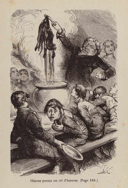 Illustratie voor Un Bon Petit Diable door Horace (after) Castelli
