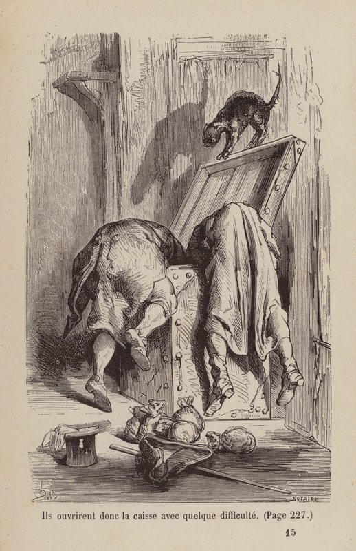 Illustratie voor Un Bon Petit Diable door Horace (after) Castelli