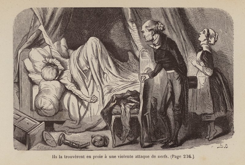 Illustratie voor Un Bon Petit Diable door Horace (after) Castelli
